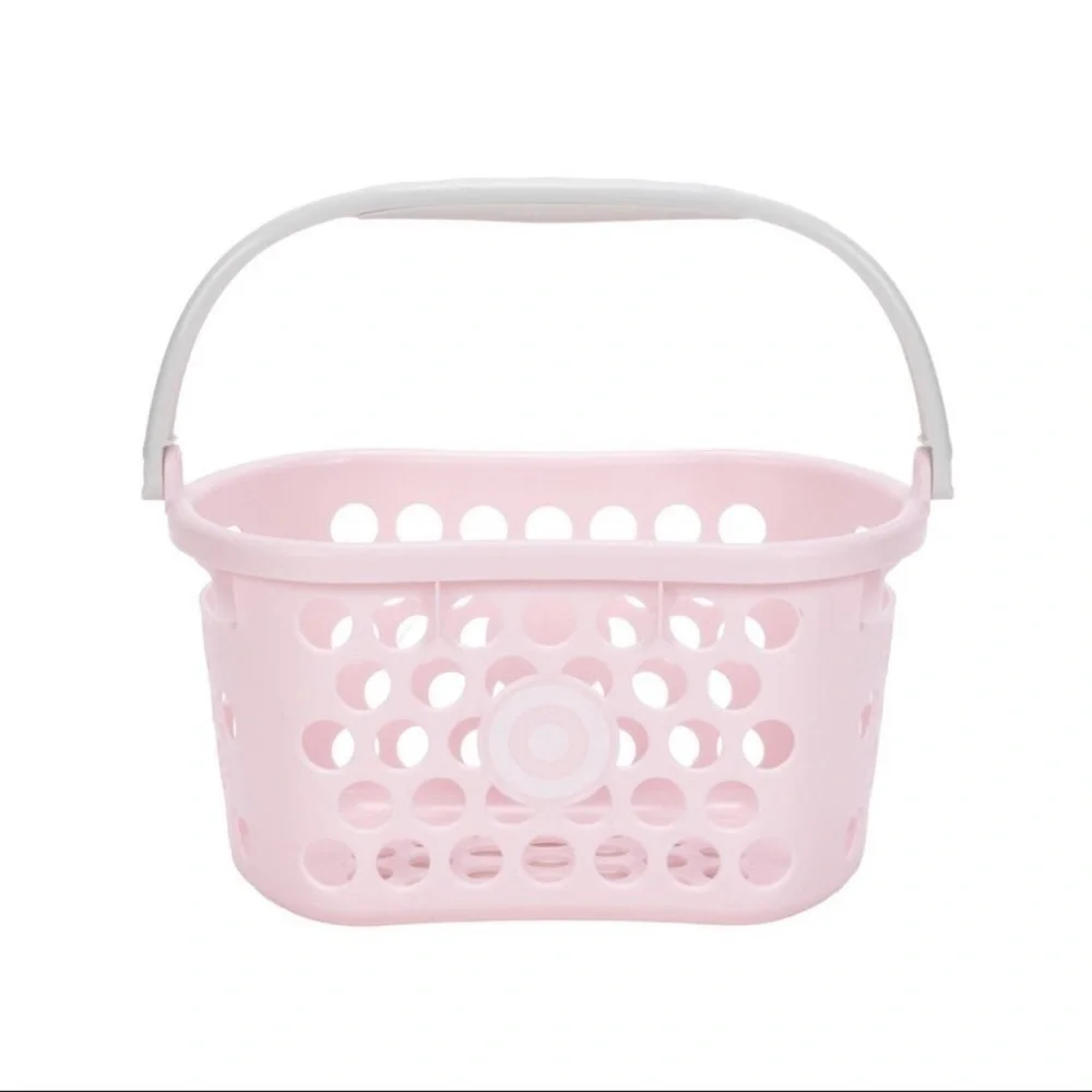 Target Toy Shopping Basket Kids RED & PINK Bullseye